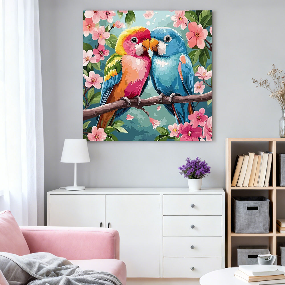 HUACAN Diamant-Gemälde, Vogel, – Resin Art Rose Bewertung und Preis