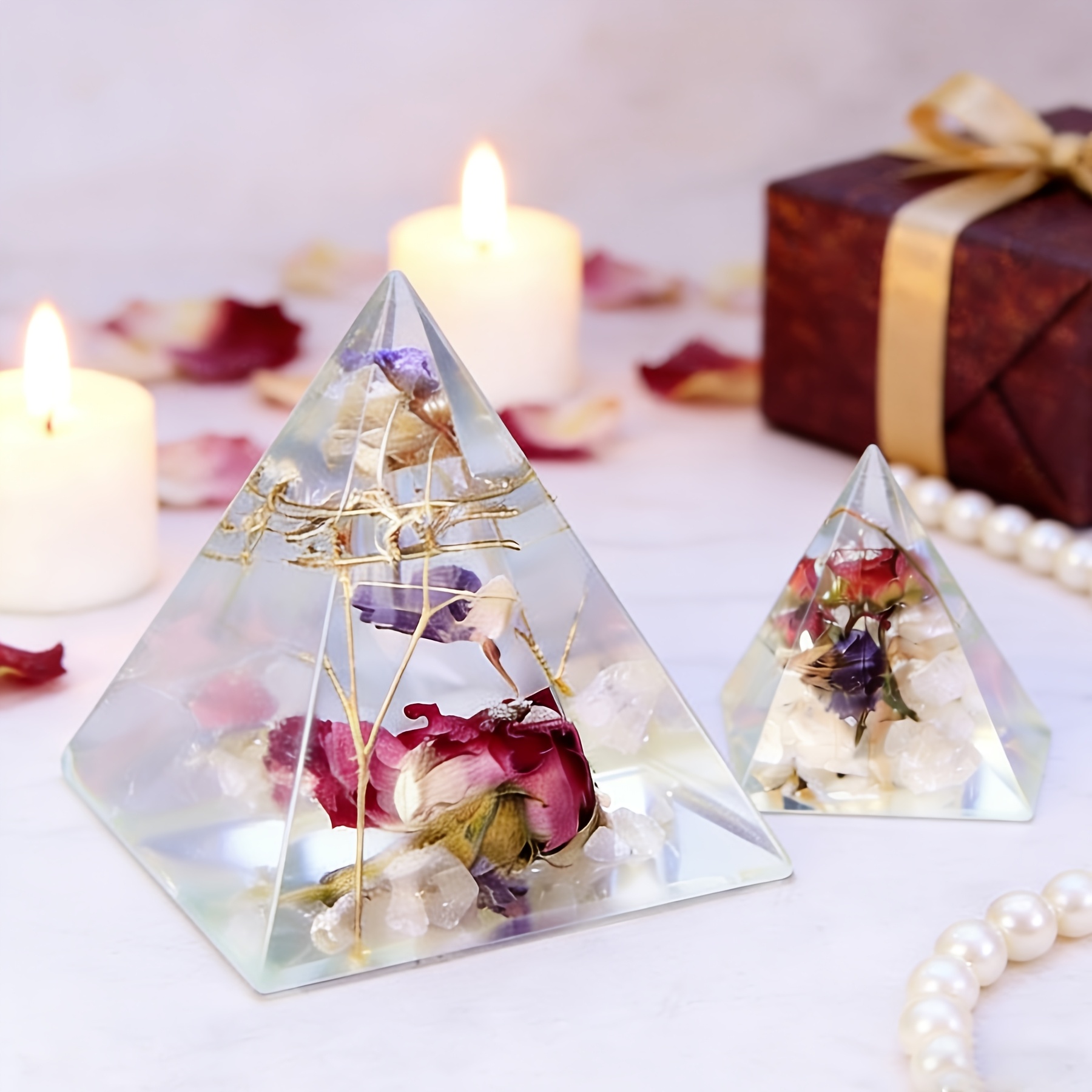 5-teiliges Set - Pyramiden-Har – Resin Art Guide Bewertung und Preis