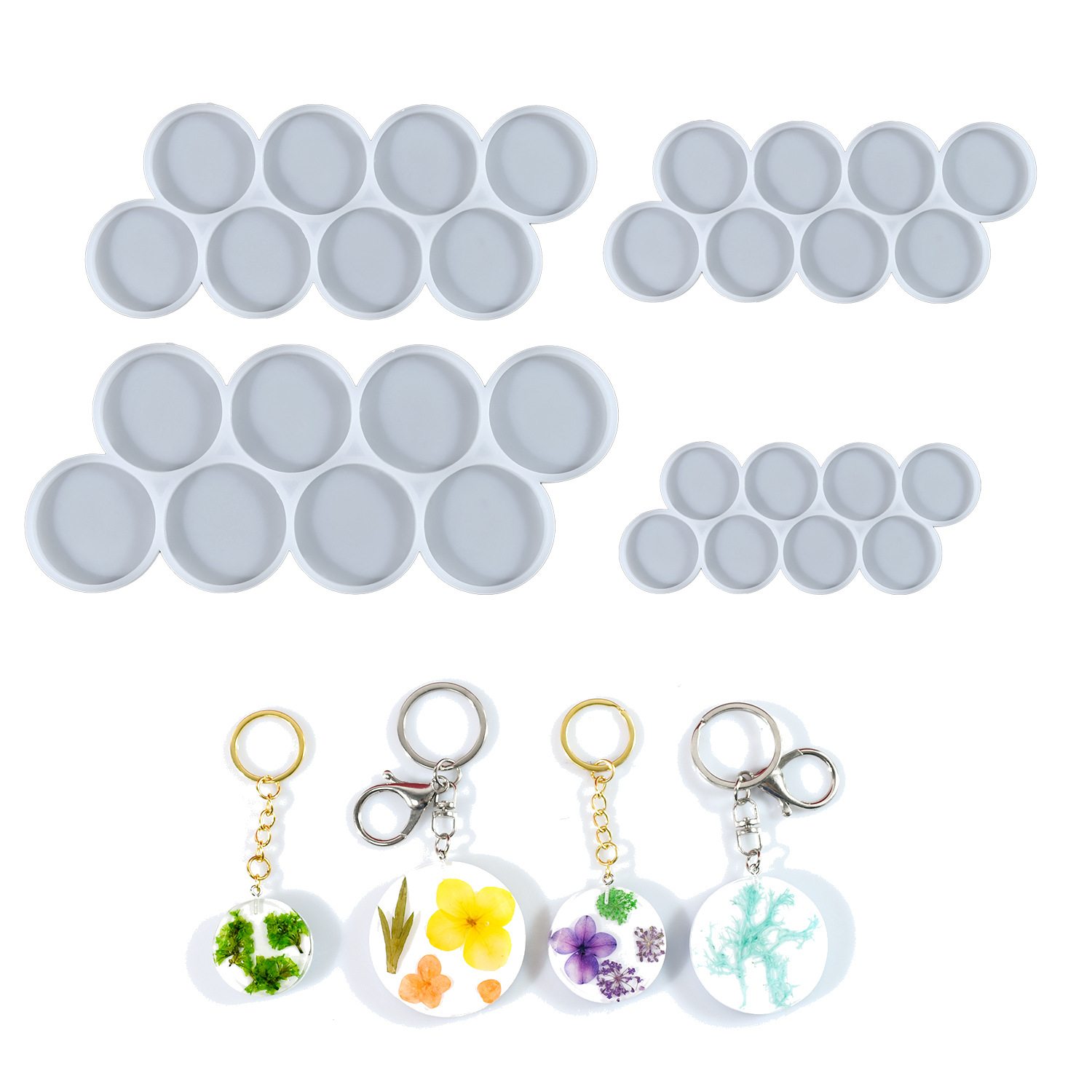 1,25–2 Zoll runde Silikonform  – Resin Art Guide Bewertung und Preis