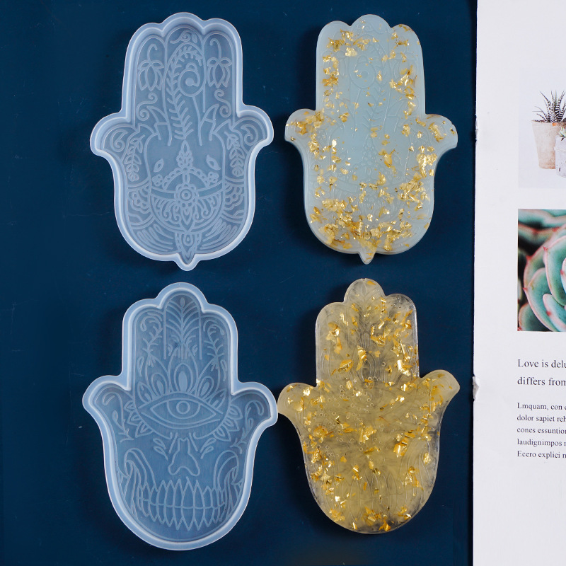 1 Pcs DIY Coaster Hand von Fat – Resin Art Epoxy Bewertung und Preis