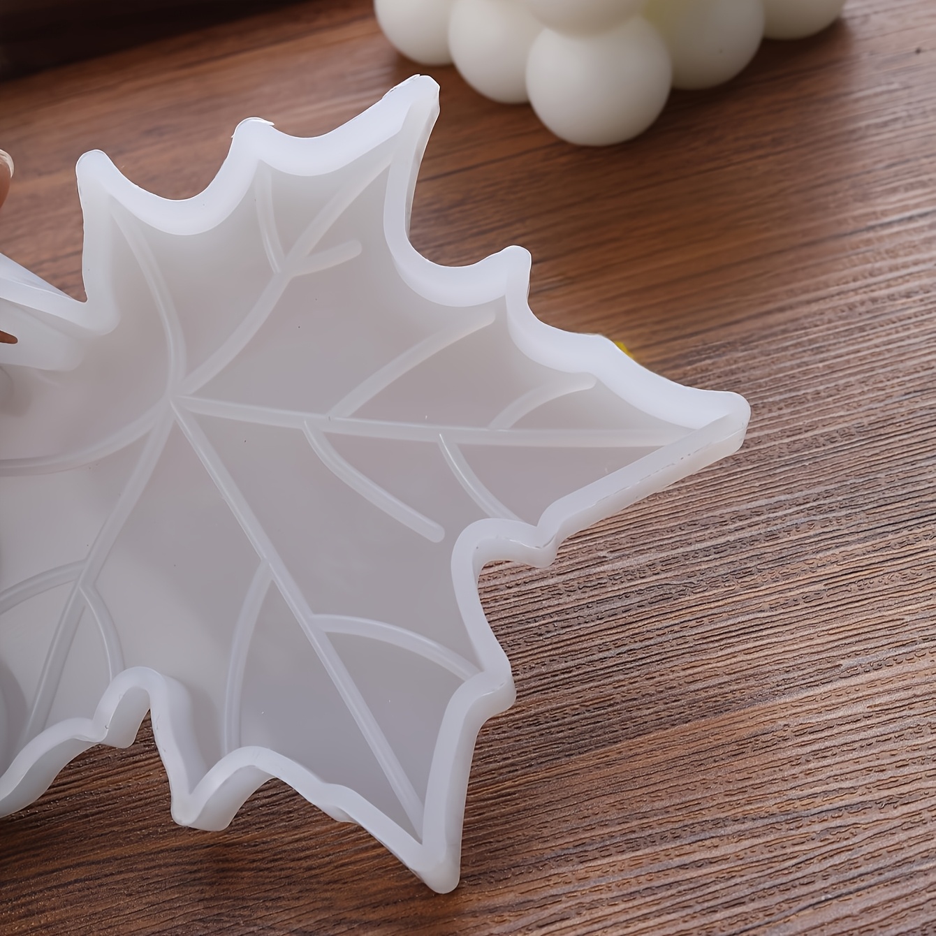1PC Ahornblattförmige Silikonf – Resin Art Guide Bewertung und Preis