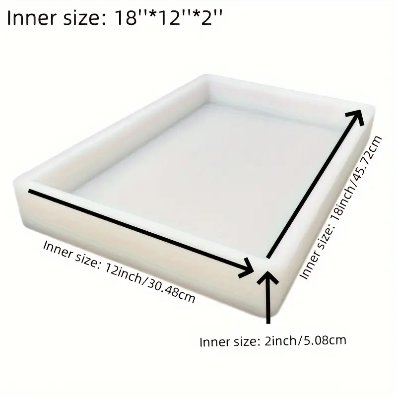 18*12*2 Zoll Große Silikonform – Resin Art Guide Bewertung und Preis