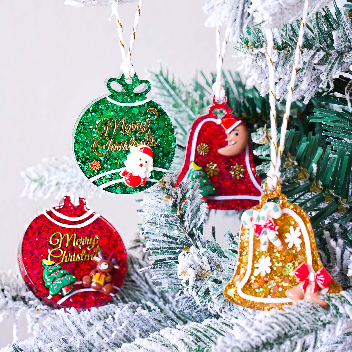 Weihnachten Tag Anhänger Silik – Resin Art Guide Bewertung und Preis