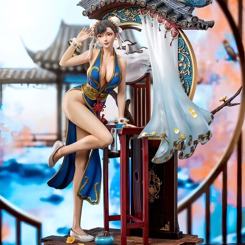 Street Fighter Chun Li GK Figu – Resin Art Decoration Items Bewertung und Preis