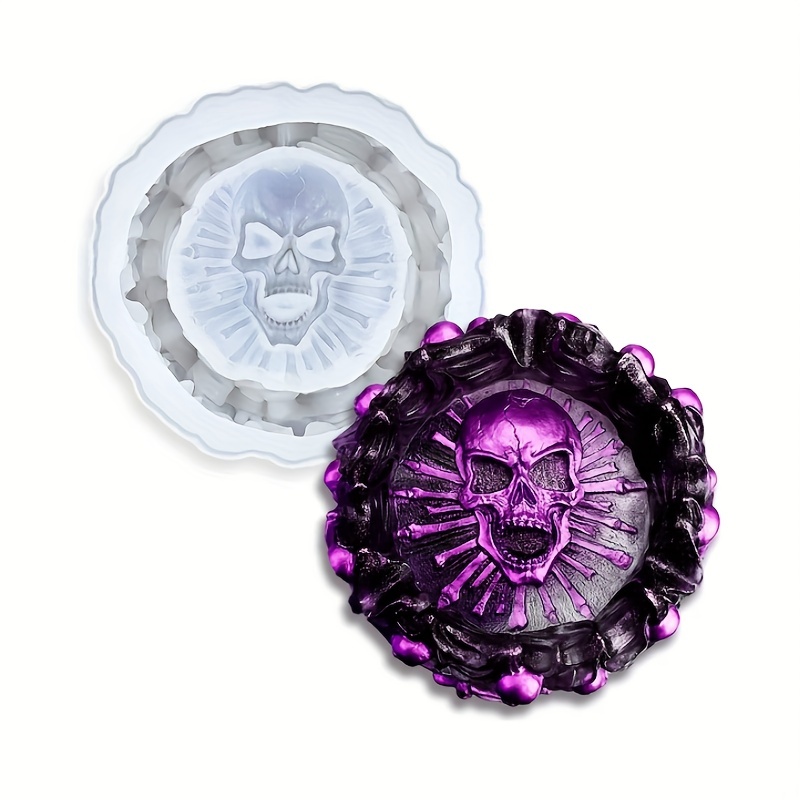 Aschenbecher-Form, Totenkopf D – Resin Art Things Bewertung und Preis