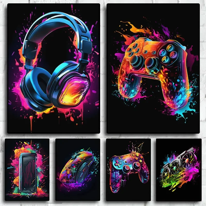 Pop Neon Videospiel-Charakter  – Resin Art Video Bewertung und Preis