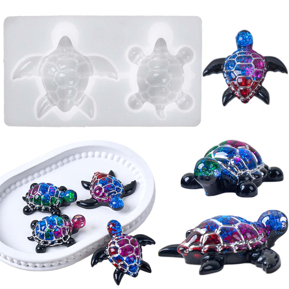 3D Meeresschildkröte Schlüssel – Resin Art Epoxy Bewertung und Preis