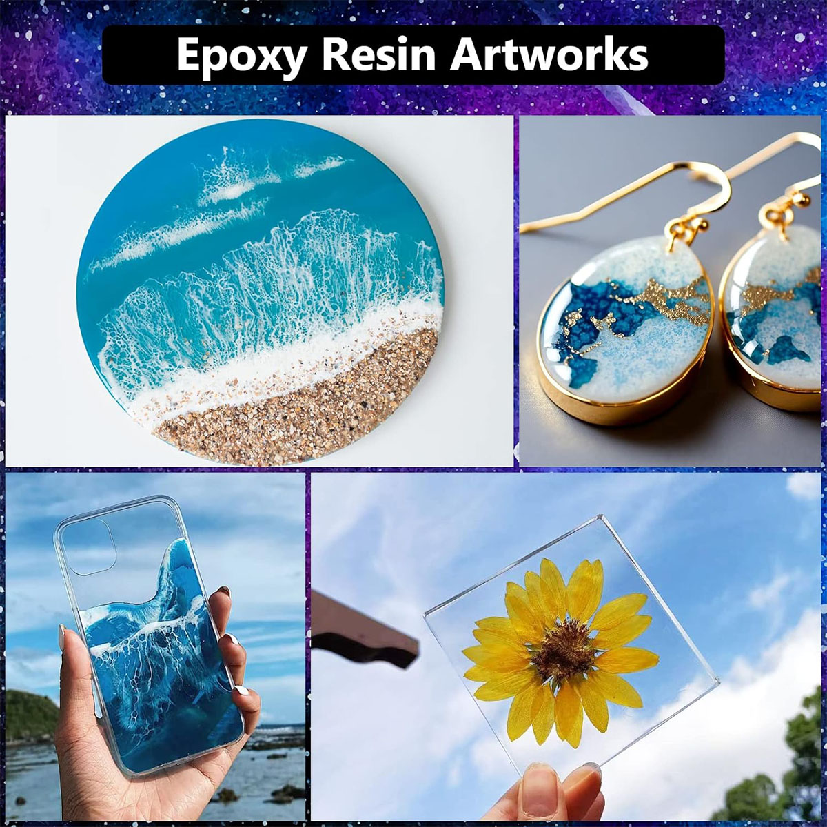 1000 ml kristallklares Epoxidh – Resin Art Epoxy Bewertung und Preis